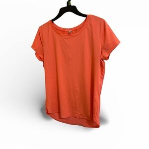 Under Armour Vibrant Orange Performance athletic lightweight sweat wicking Shirt